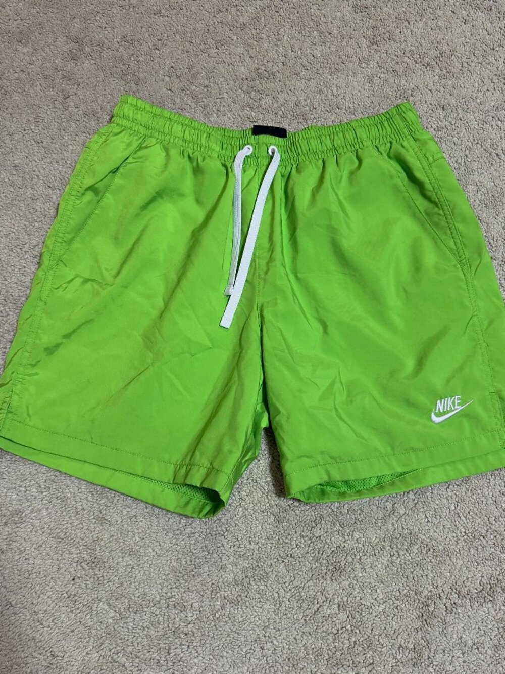 Nike Mens Green Shorts Size Medium